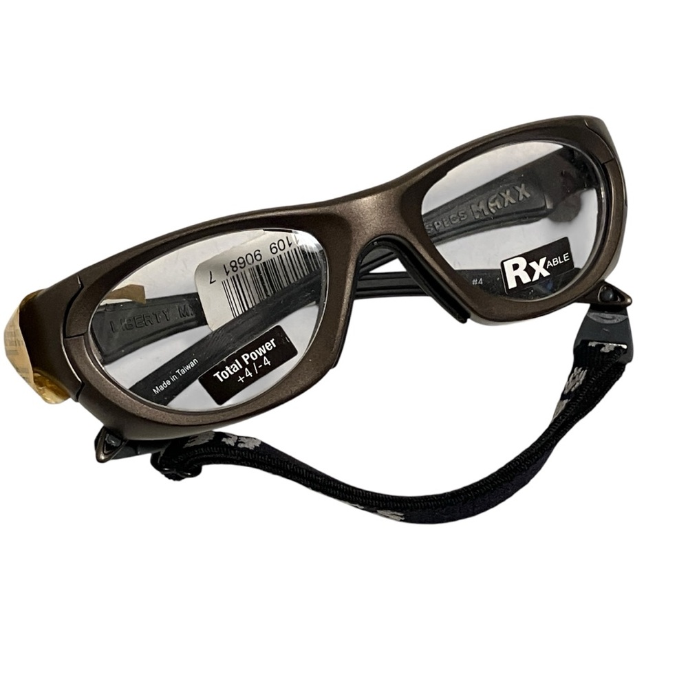 NWT Rec Specs Matte Grey Youth Sports Eye Glasses Frames LS-500